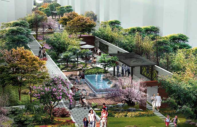 园林设计效果图