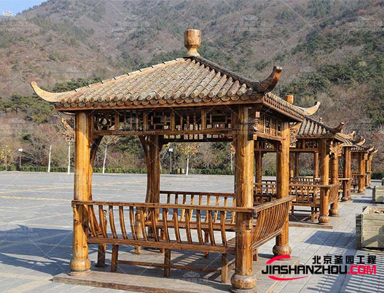 仿木凉亭被广泛应用在园林建筑和私家园林建筑之中-新闻资讯