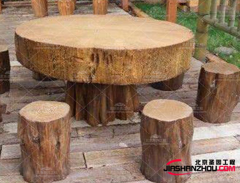 仿木桌椅.jpg 仿木桌椅